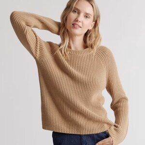 Quince Cotton Fisherman Crew, Camel, Small